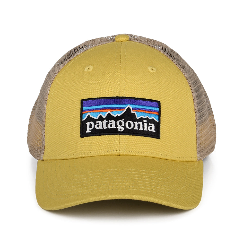 Patagonia Hats P-6 Logo Organic Cotton LoPro Trucker Cap - Yellow