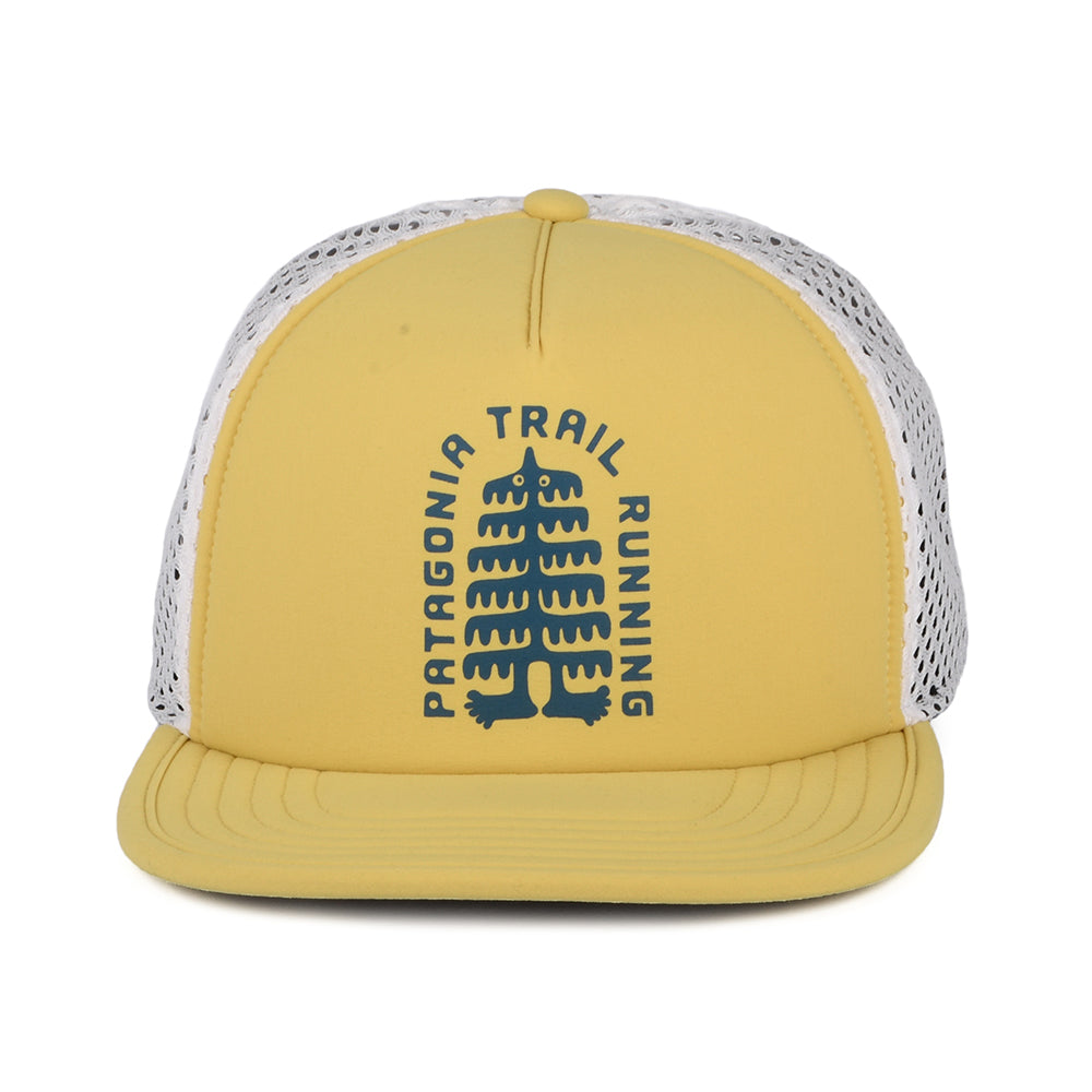 Patagonia Hats Tree Trotter Duckbill Recycled Trucker Cap - Yellow