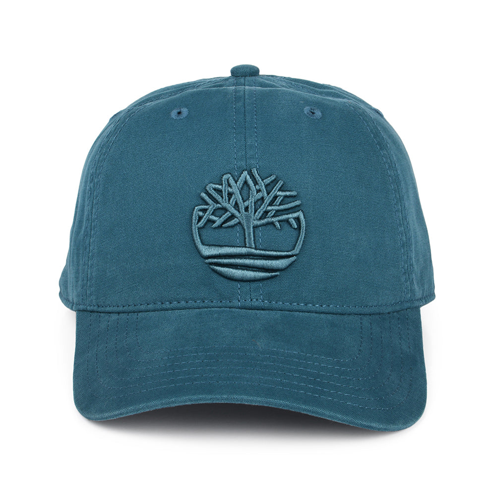 Timberland Hats Soundview Cotton Canvas Baseball Cap - Sea Blue