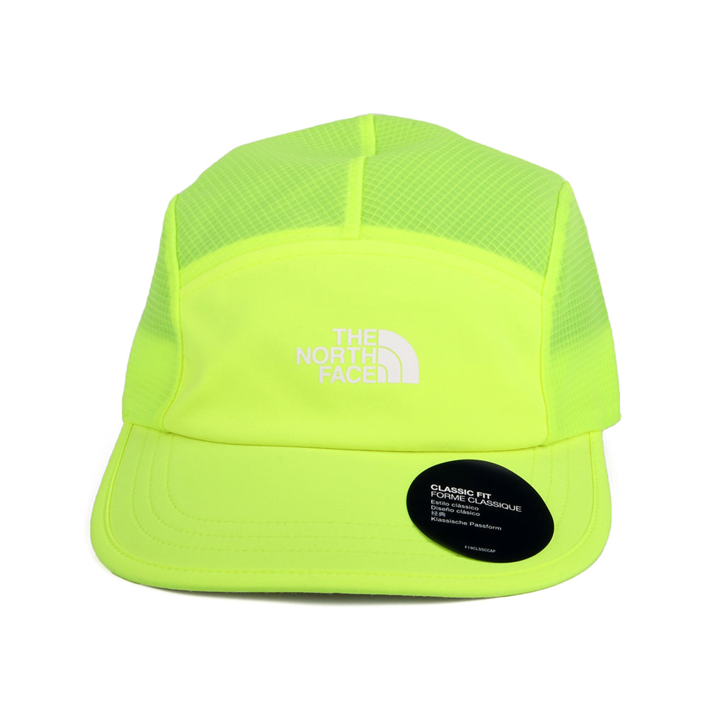 The North Face Hats TNF Run Recycled 5 Panel Cap - Neon Yellow