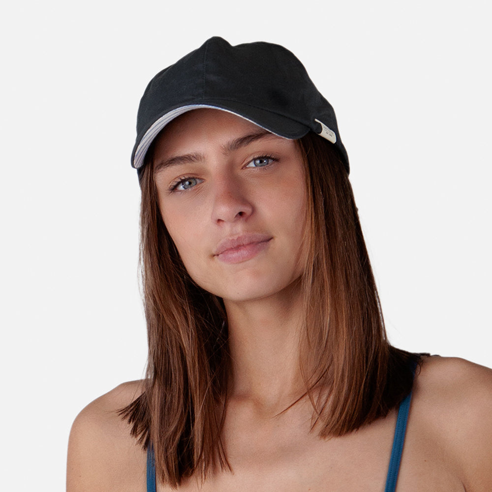 Barts Hats Wupper Cotton Sun Cap - Black