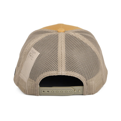 Columbia Hats Mount Hood Circle Mesh Trucker Cap - Mustard