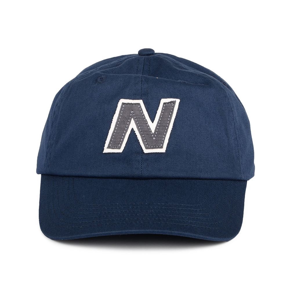 New Balance Hats Block N Snapback Cap - Navy Blue