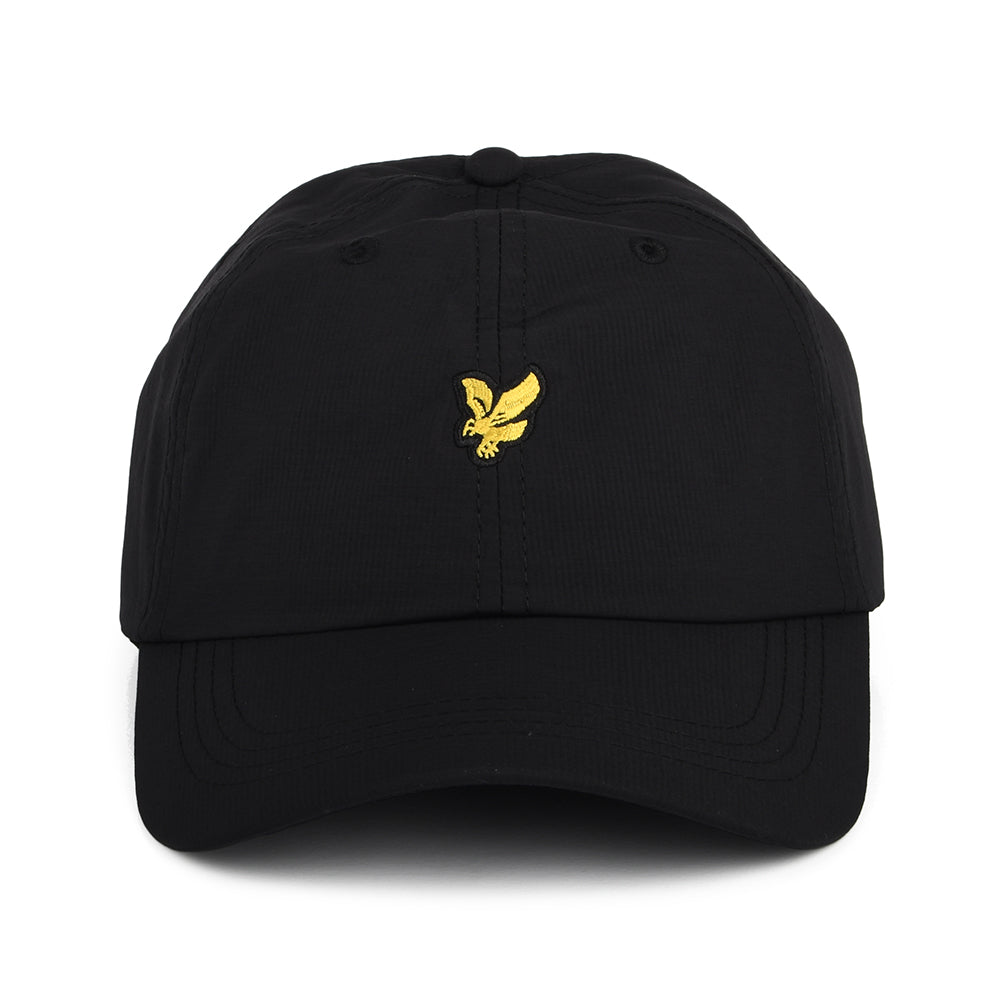 Lyle & Scott Hats Ripstop Baseball Cap - Black