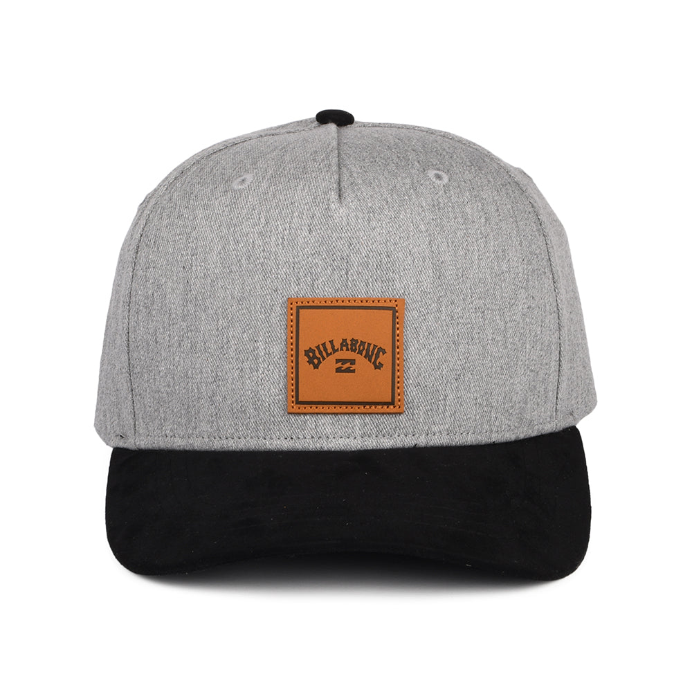 Billabong Hats Stacked Snapback Cap - Heather Grey