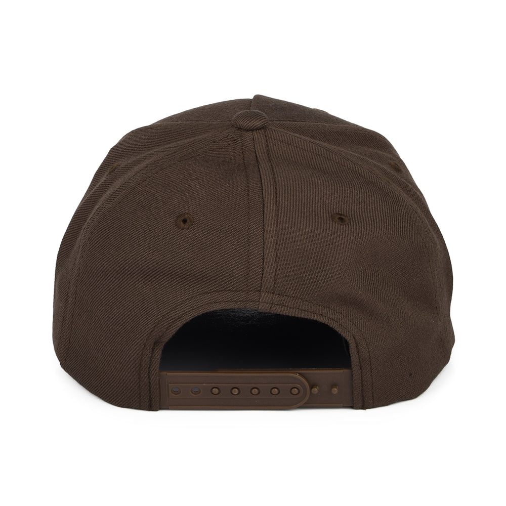 Brixton Hats Linwood C NetPlus MP Snapback Cap - Dark Brown