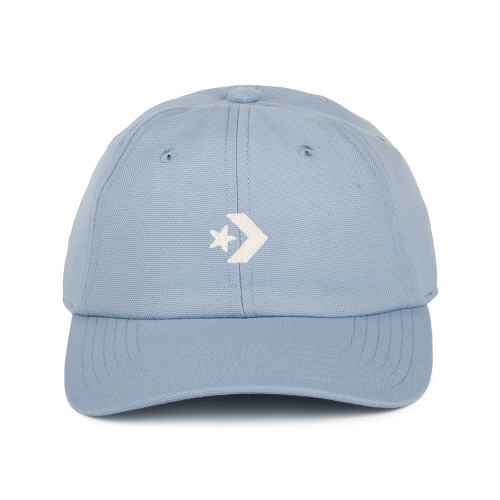 Converse Logo Chain Stitch Baseball Cap - Light Blue