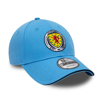 New Era 9FORTY Scottish Football Association Baseball Cap - Seasonal - Light Blue