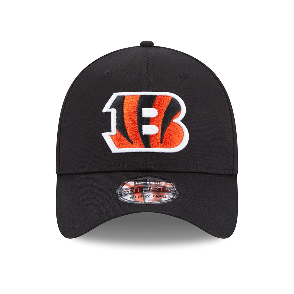 New Era 39THIRTY Cincinnati Bengals Baseball Cap - NFL Comfort - Black