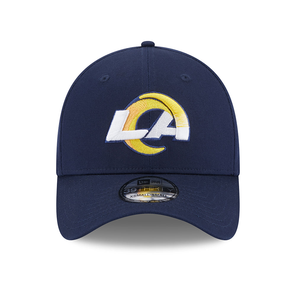 New Era 39THIRTY Los Angeles Rams Baseball Cap - NFL Comfort - Navy Blue