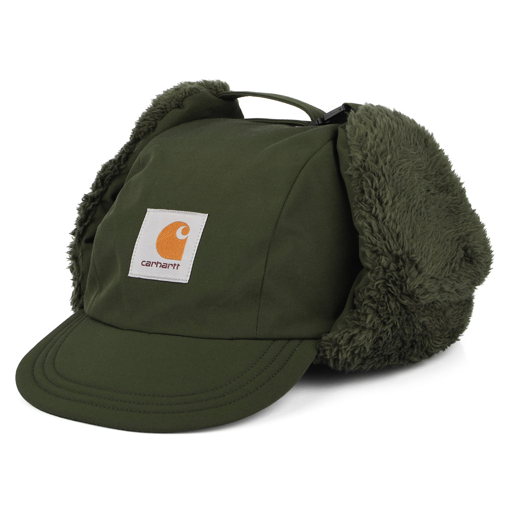 Carhartt WIP Hats Alberta Baseball Cap with Earflaps - Cypress