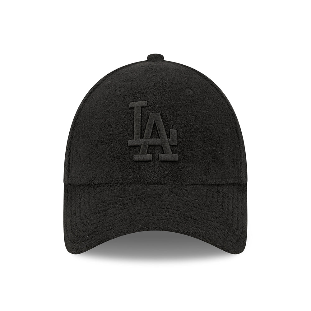 New Era 9FORTY L.A. Dodgers Baseball Cap - MLB Towelling - Black