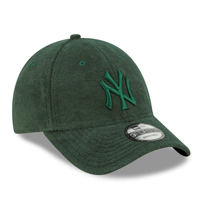 New Era 9FORTY New York Yankees Baseball Cap - MLB Towelling - Dark Green