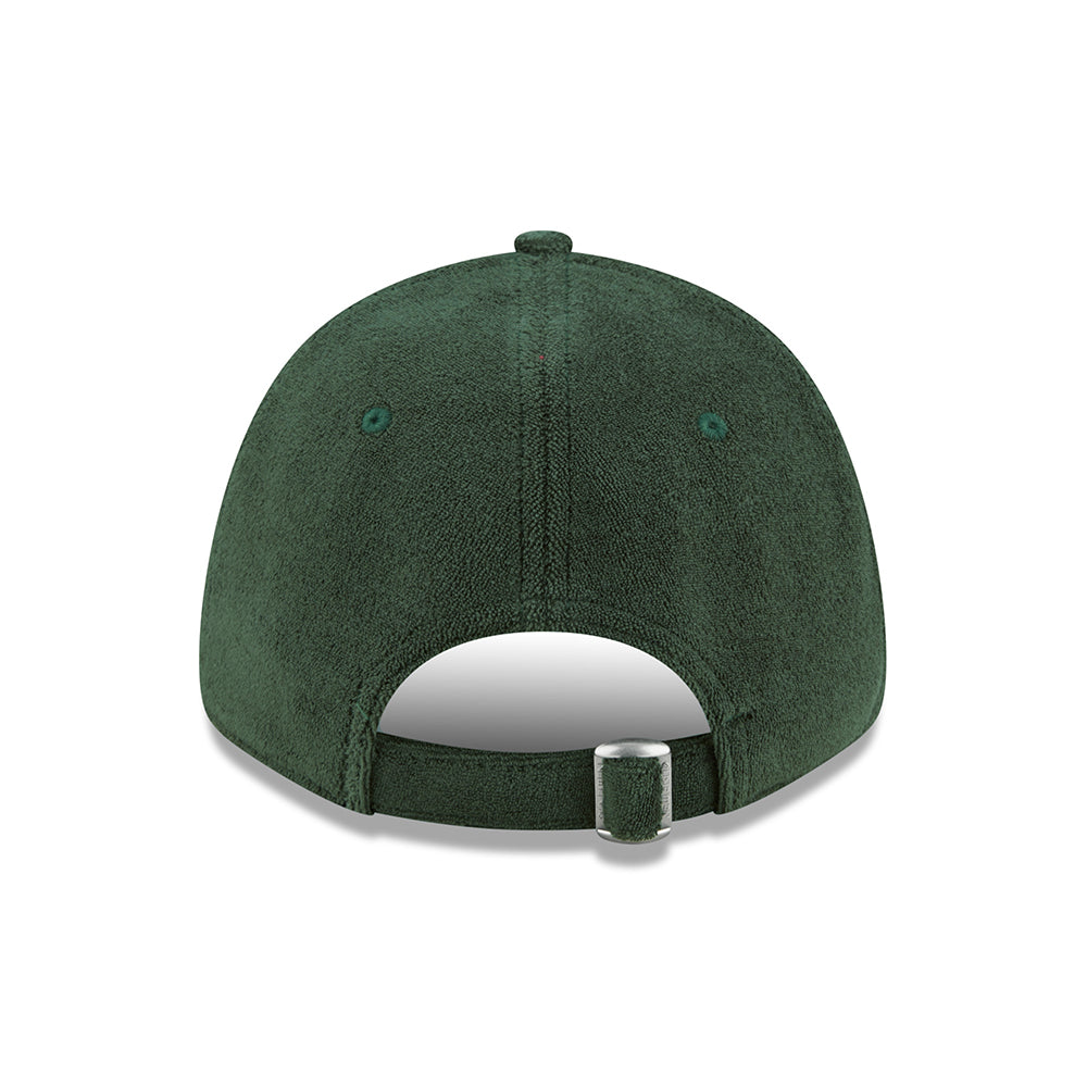 New Era 9FORTY New York Yankees Baseball Cap - MLB Towelling - Dark Green