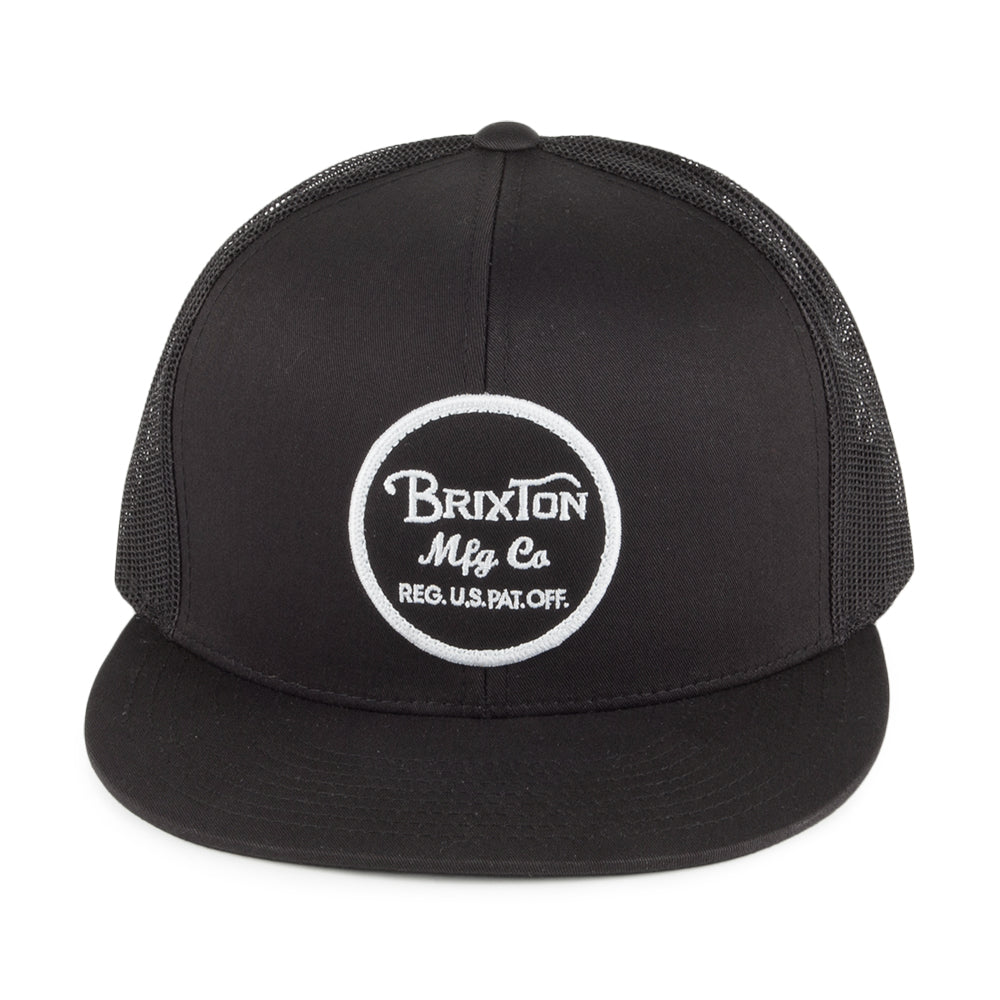 Brixton Hats Wheeler Trucker Cap - Black