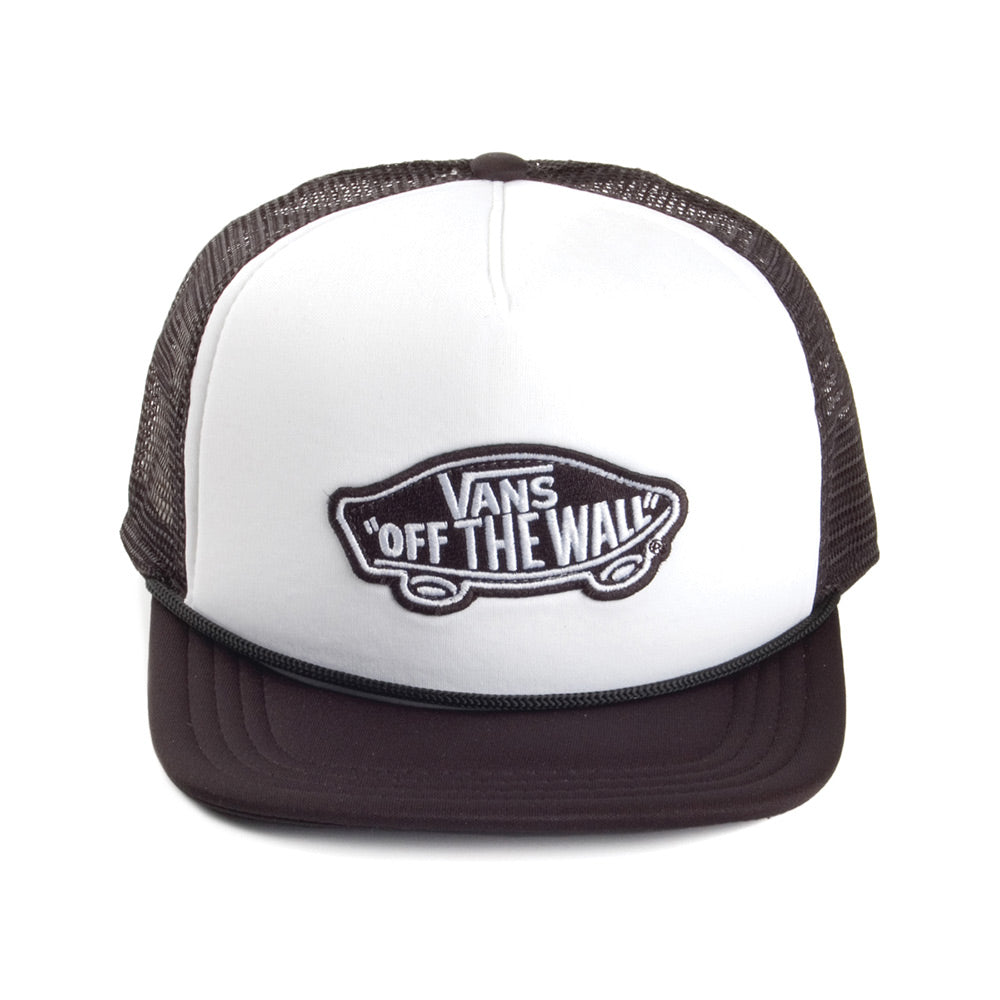 Vans Hats Classic Patch Trucker Cap - White-Black