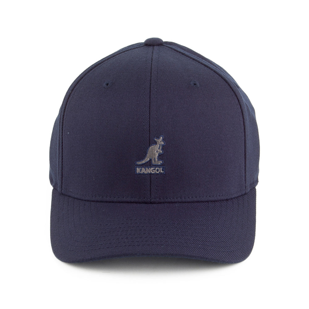 Kangol Wool Flexfit Baseball Cap - Dark Blue