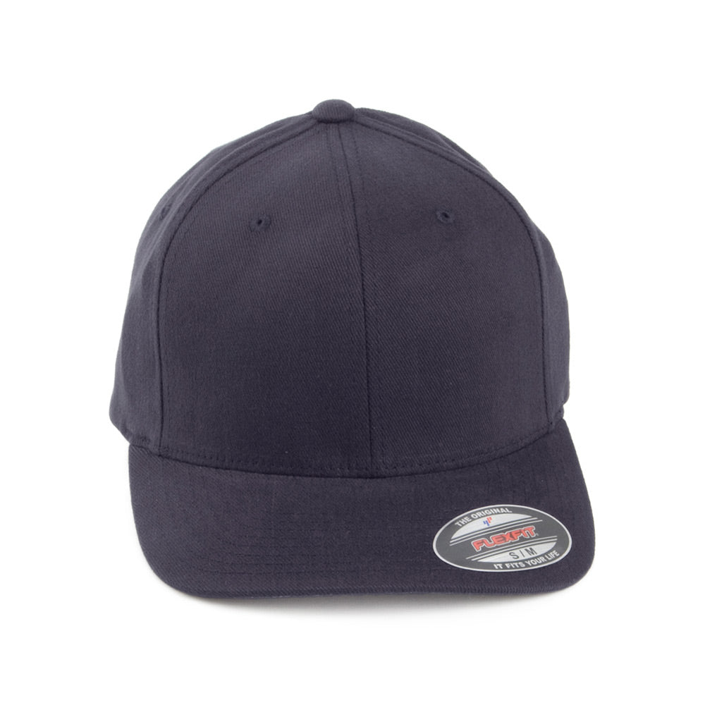 FlexFit Mid-Pro Brushed Twill Baseball Cap - Navy