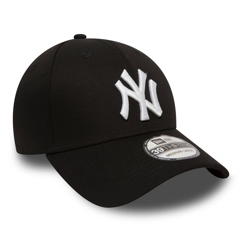 New Era 39THIRTY New York Yankees Baseball Cap - MLB League Essential - Black