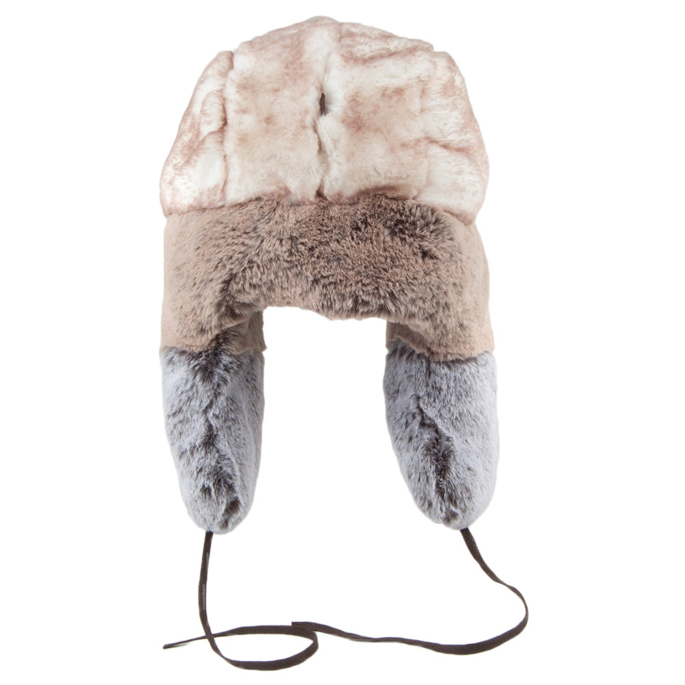 Kangol Mixed Faux Fur Trapper Hat - Multi-Coloured