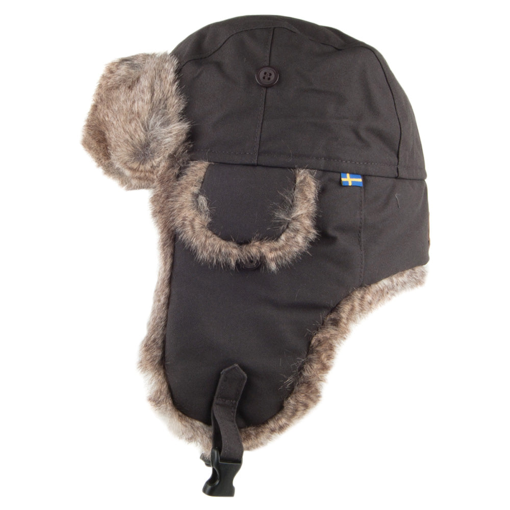 Fjallraven Hats Singi Heater Trapper Hat - Dark Grey