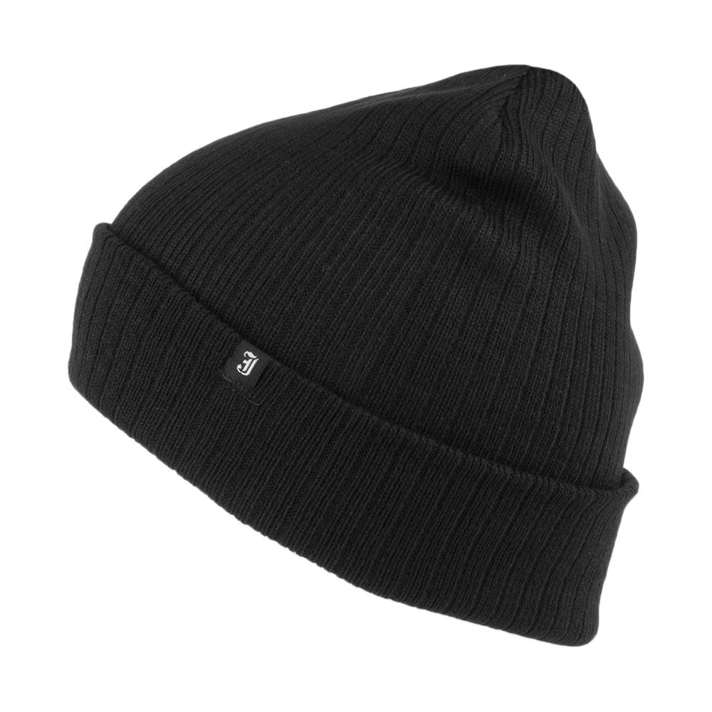 Jaxon & James Oversized Ribknit Beanie Hat - Black