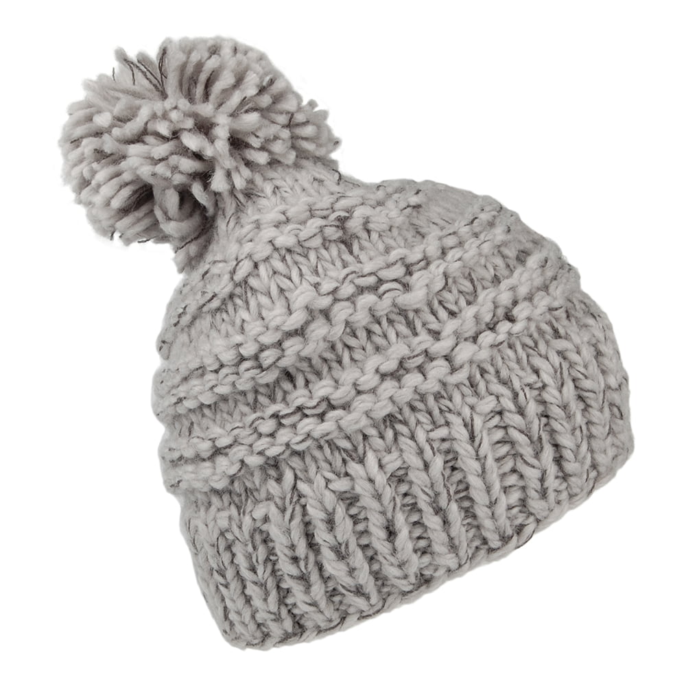 Barts Hats Jasmin Bobble Hat - Grey