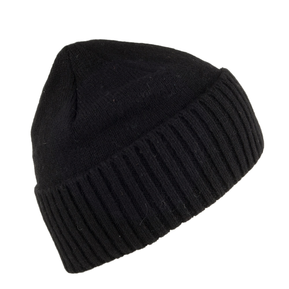 Patagonia Hats Brodeo Recycled Wool Beanie Hat - Black