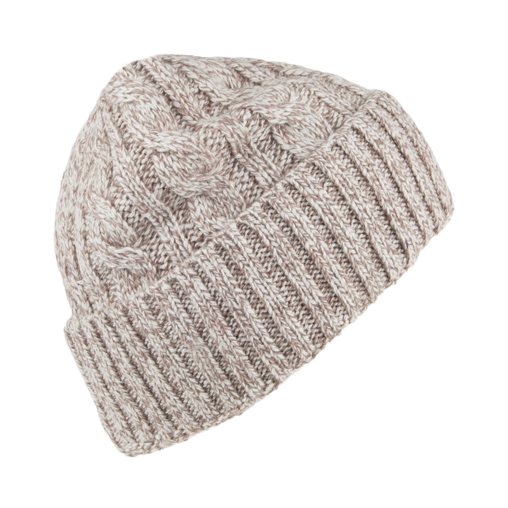 Jaxon & James Wool Blend Beanie Hat - Beige