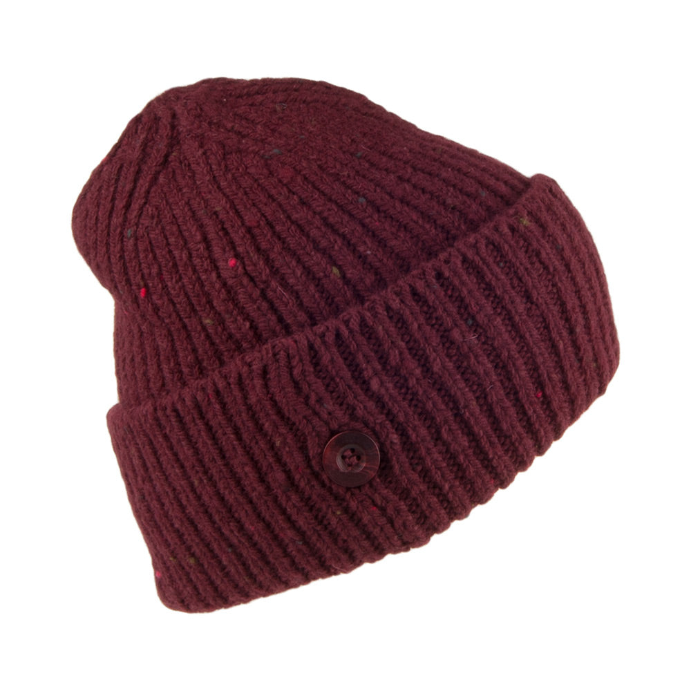 Carhartt WIP Hats Anglistic Beanie Hat - Maroon OLD