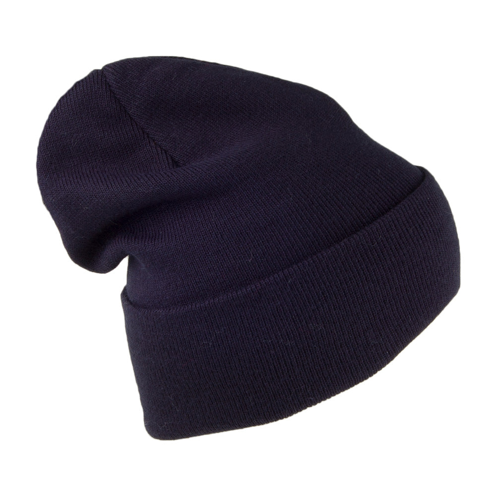 Levi's Hats Oversized Batwing Beanie Hat - Navy Blue