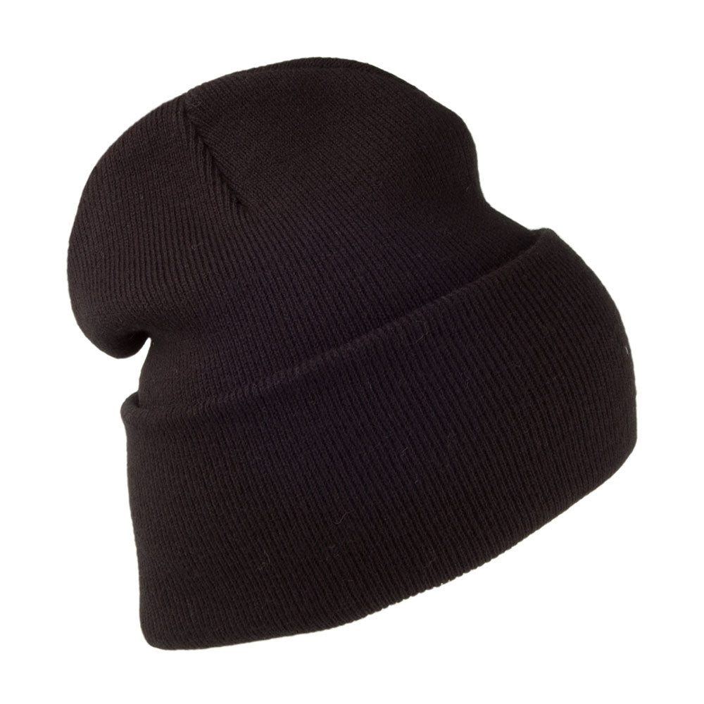 Converse Chuck Taylor Tall Cuffed Beanie Hat - Black