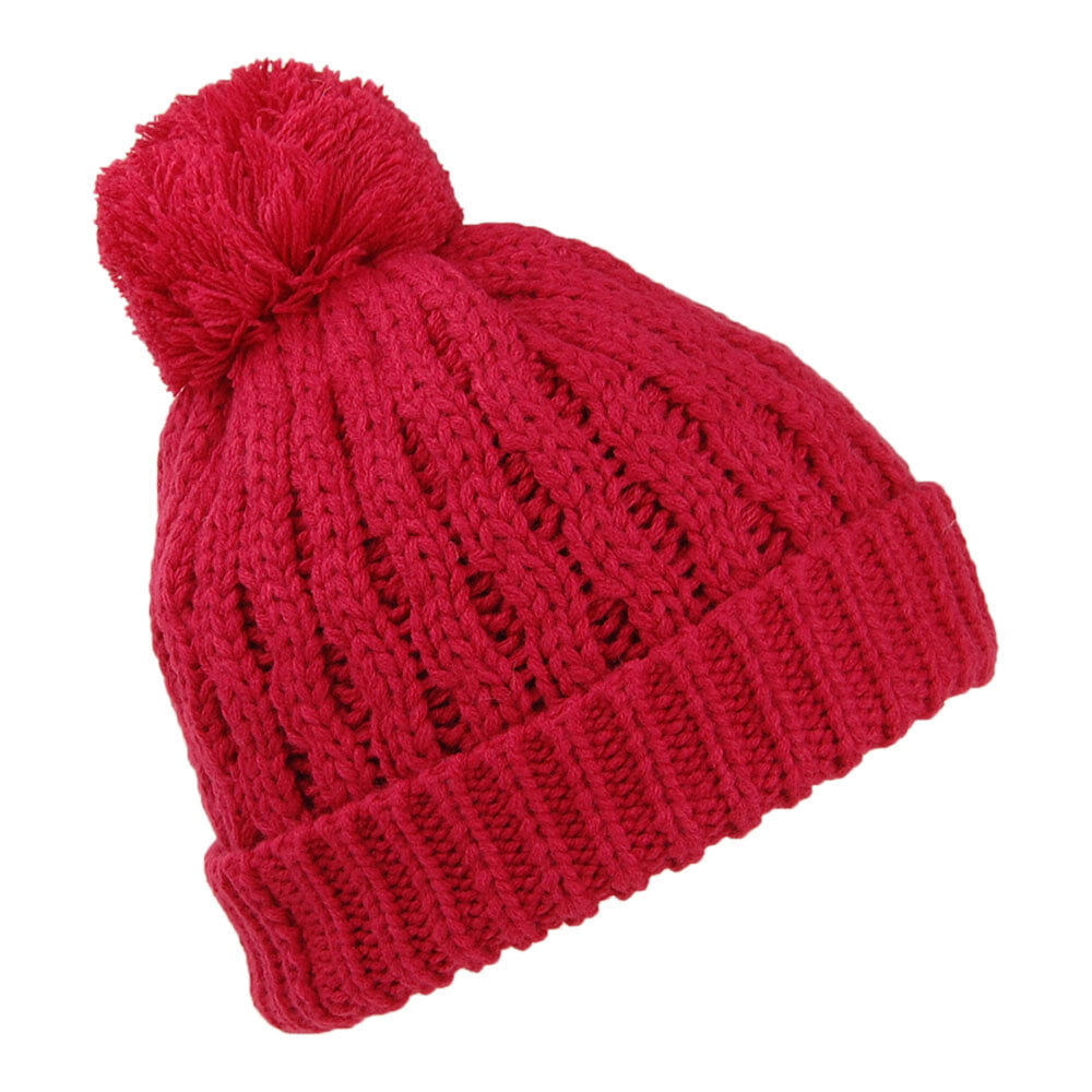 Billabong Hats Good Vibes Bobble Hat - Cardinal