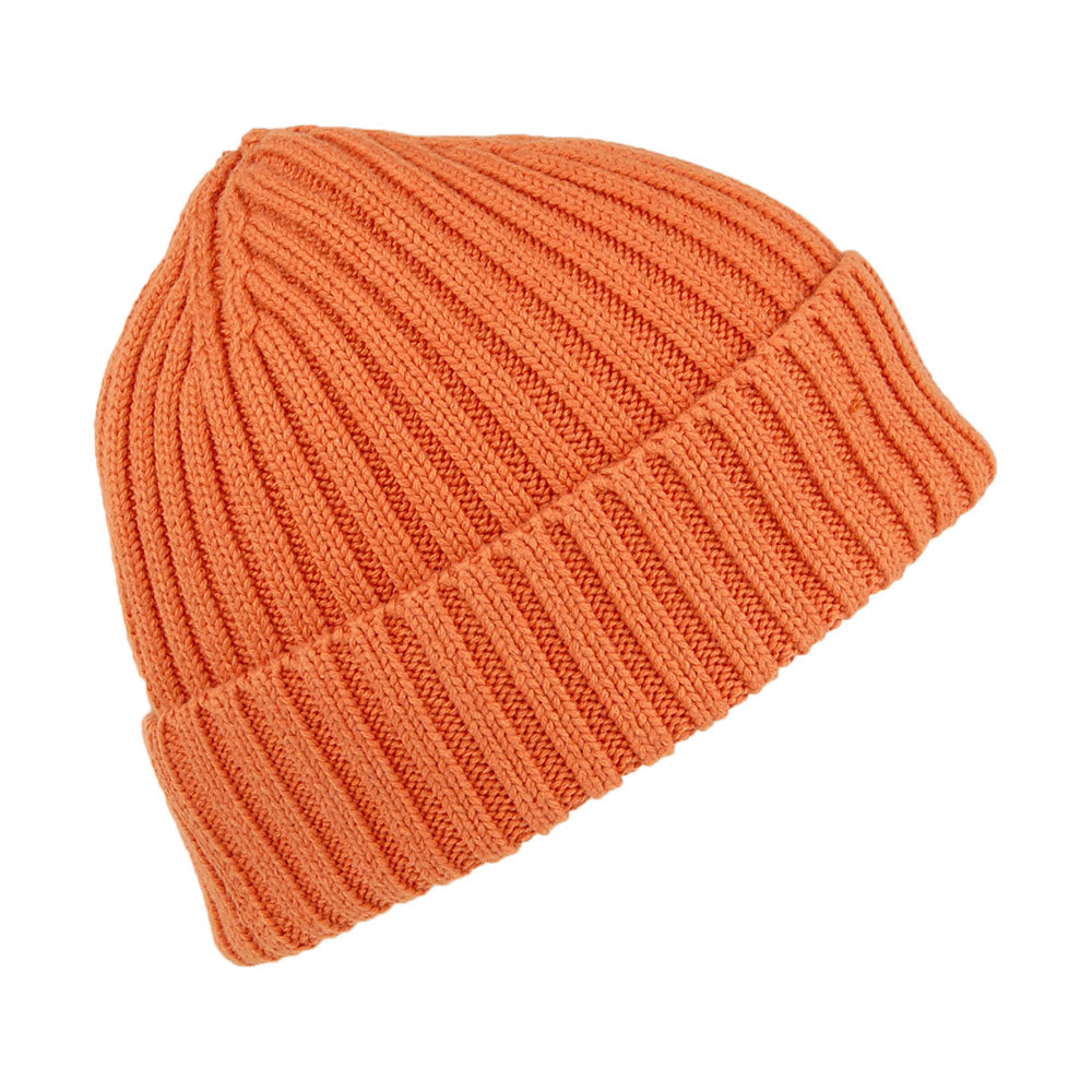 Dickies Hats Bronston Rib Knit Beanie Hat - Rust