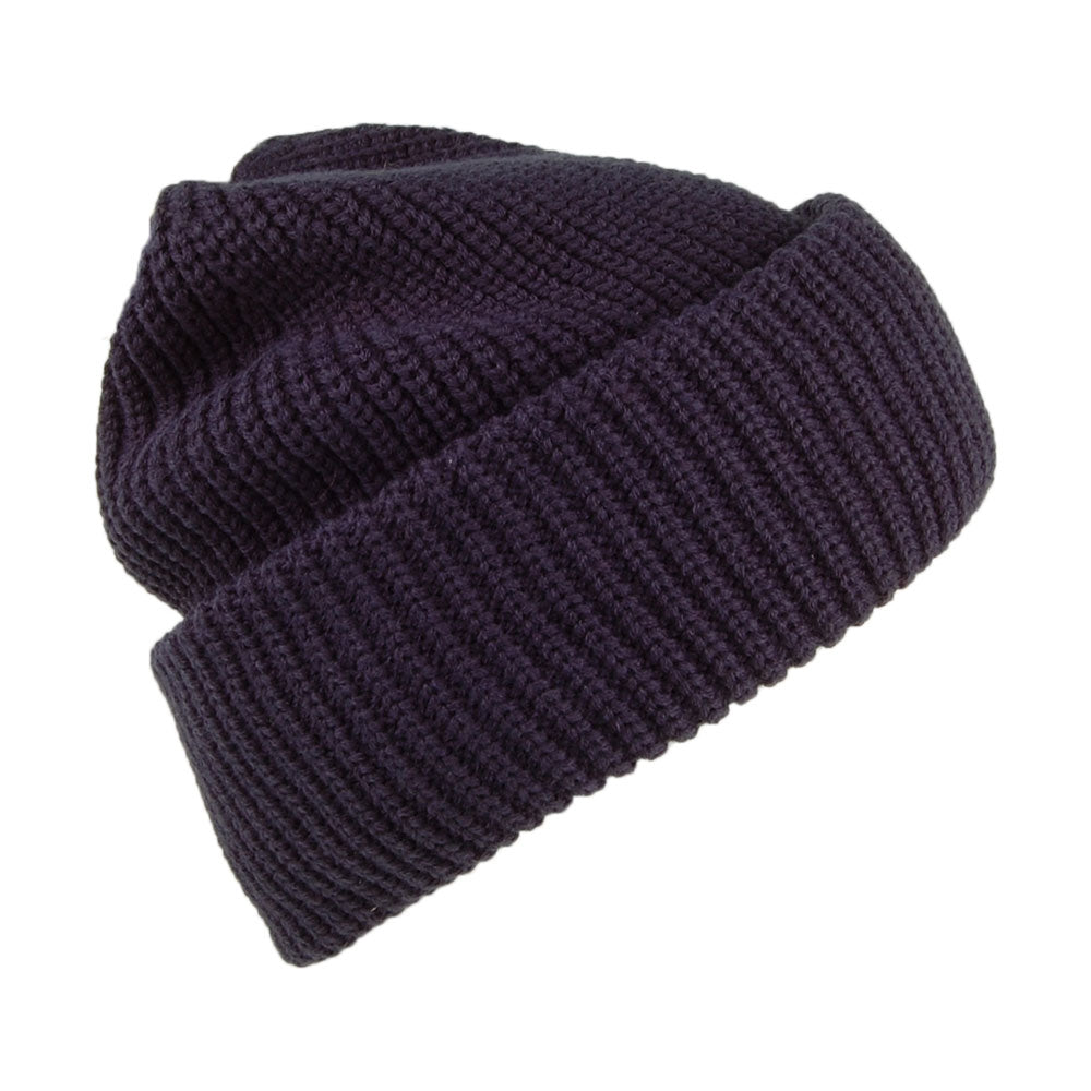 Barts Hats Derval Cuffed Beanie Hat - Navy Blue