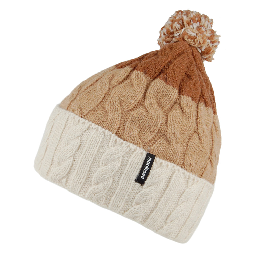 Patagonia Hats Pom Bobble Hat - Cream-Tan