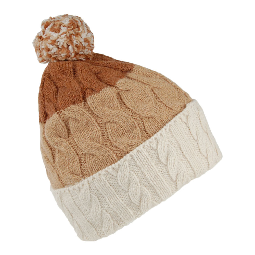 Patagonia Hats Pom Bobble Hat - Cream-Tan