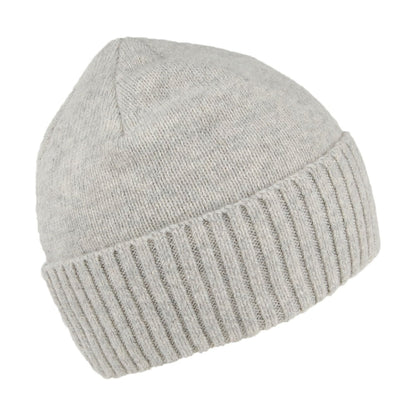 Patagonia Hats P-6 Logo Brodeo Recycled Wool Beanie Hat - Grey