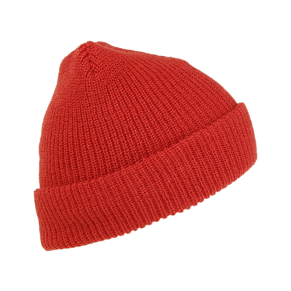 Brixton Hats Classic Heist Beanie Hat - Brick Red