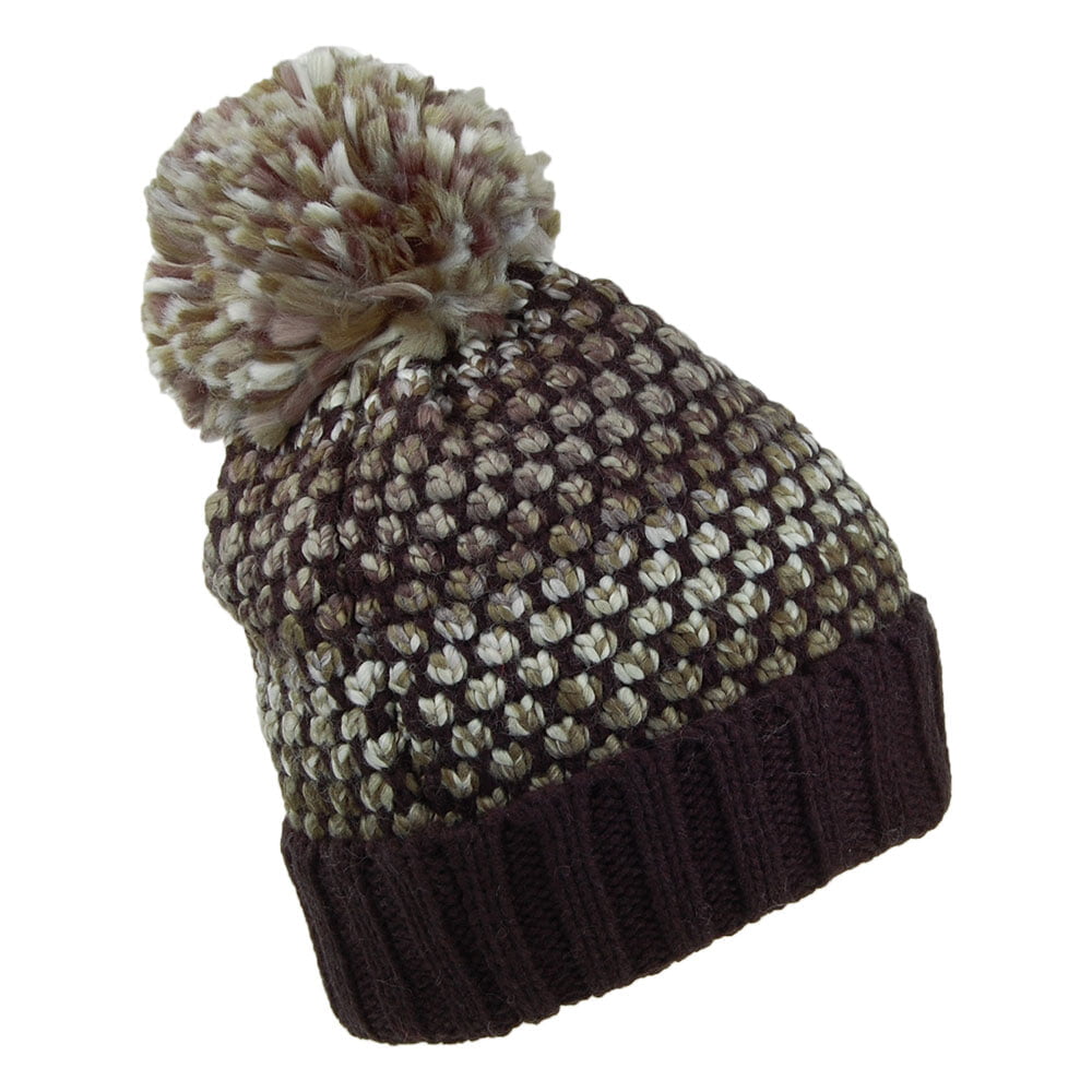 O'Neill Hats Crescent Bobble Hat - Black-Grey