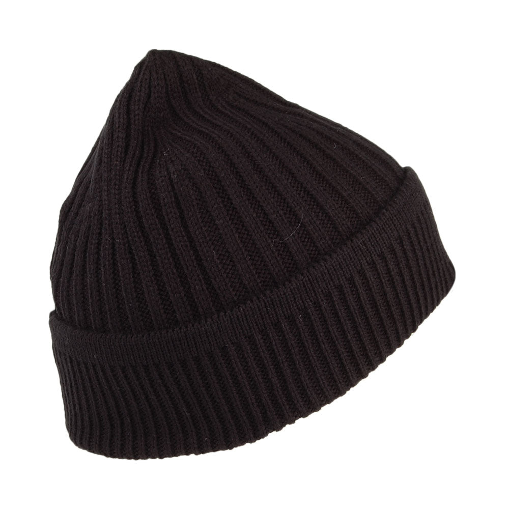 Timberland Hats Solid Rib Beanie Hat - Black