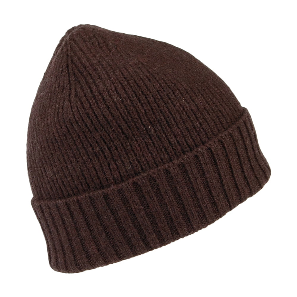 Barbour Hats Carlton Wool Blend Beanie Hat - Wine