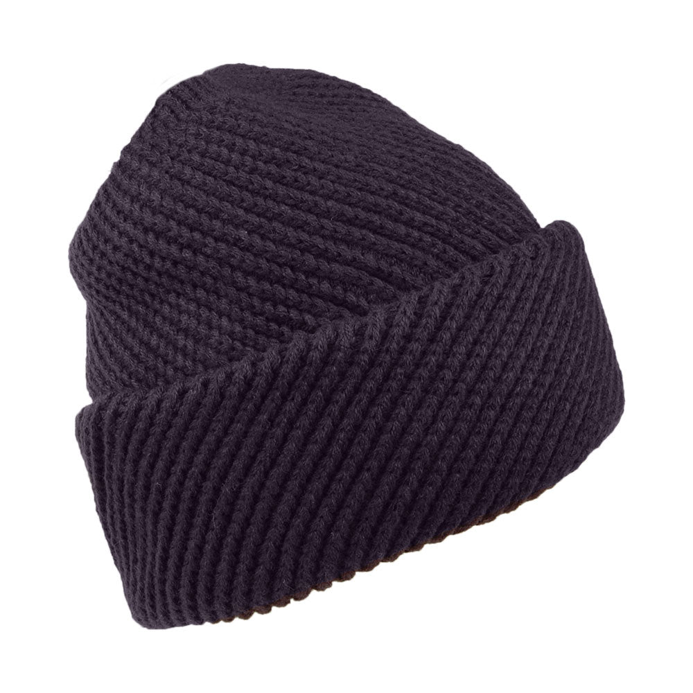 Barts Hats Reissy Chunky Beanie Hat - Navy Blue