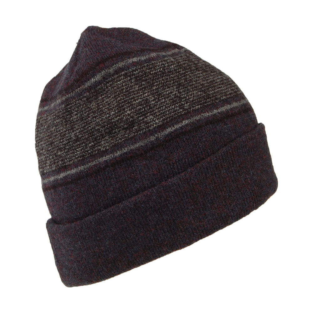 Barts Hats Erish Luxury Beanie Hat - Navy Blue