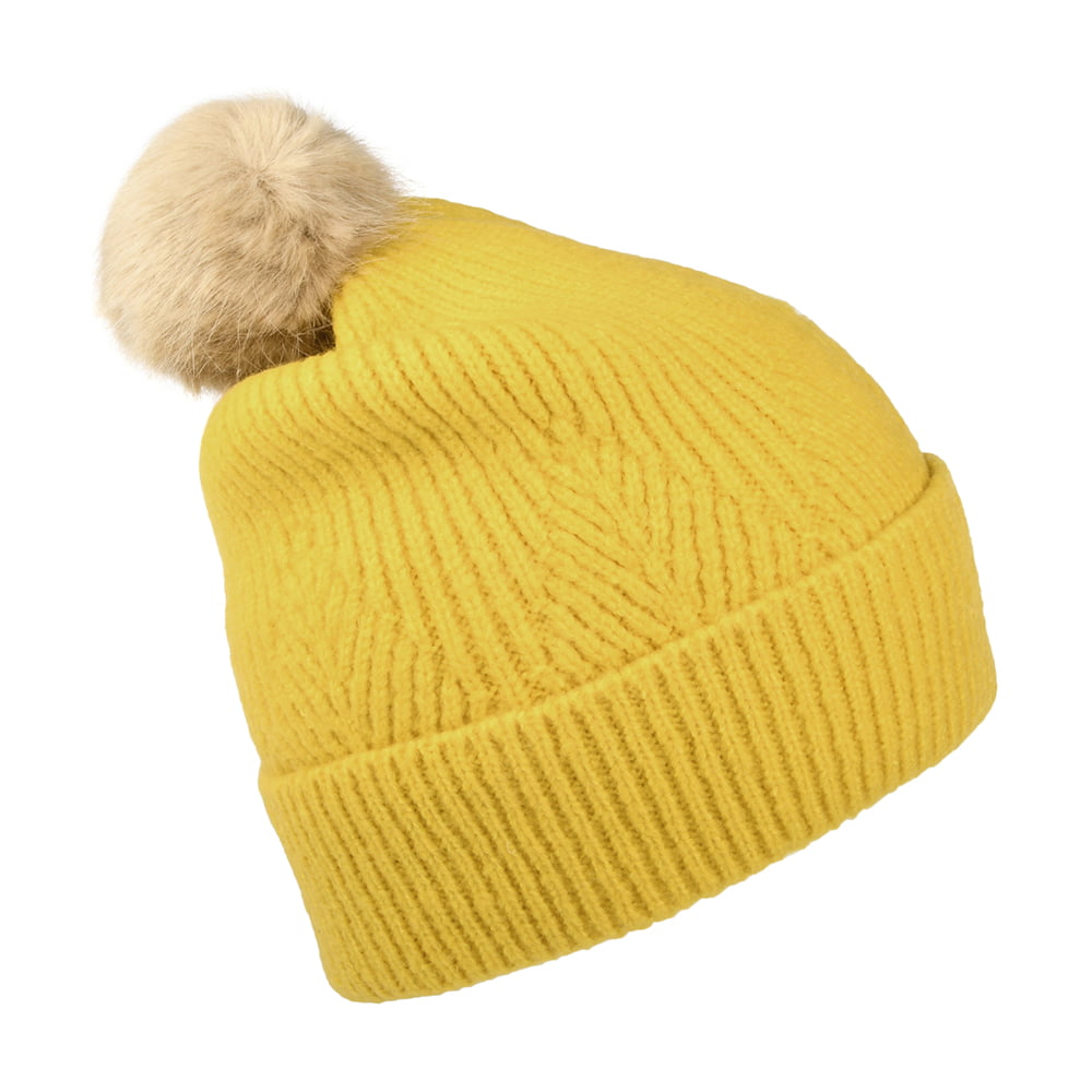 Joules Hats Thurley Bobble Hat - Mustard