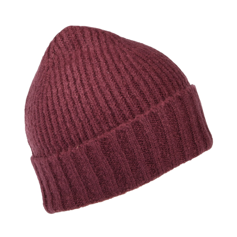 Joules Hats Bamburgh Beanie Hat - Wine