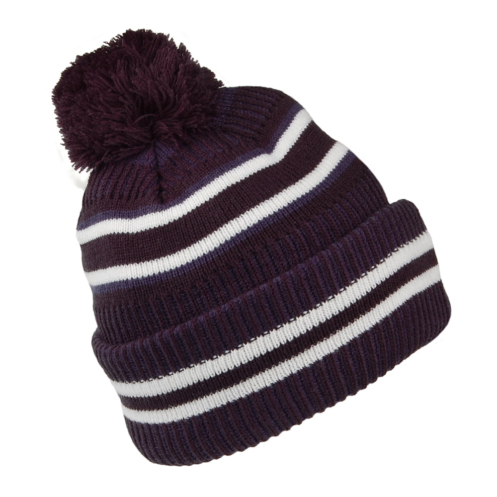 New Era Tottenham Hotspur FC Cuffed Bobble Hat - Jake Knit - Navy-White