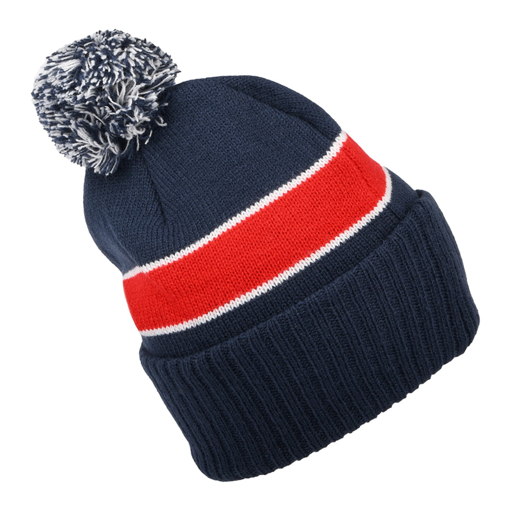 Nike SB Hats Utility Stripe Bobble Hat - Blue-Red