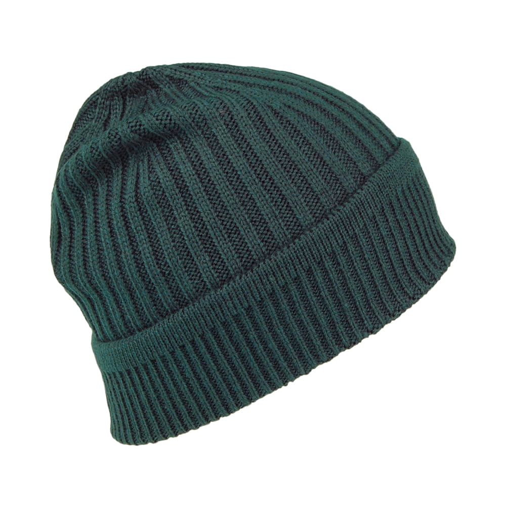 Timberland Hats Solid Rib Beanie Hat - Petrol