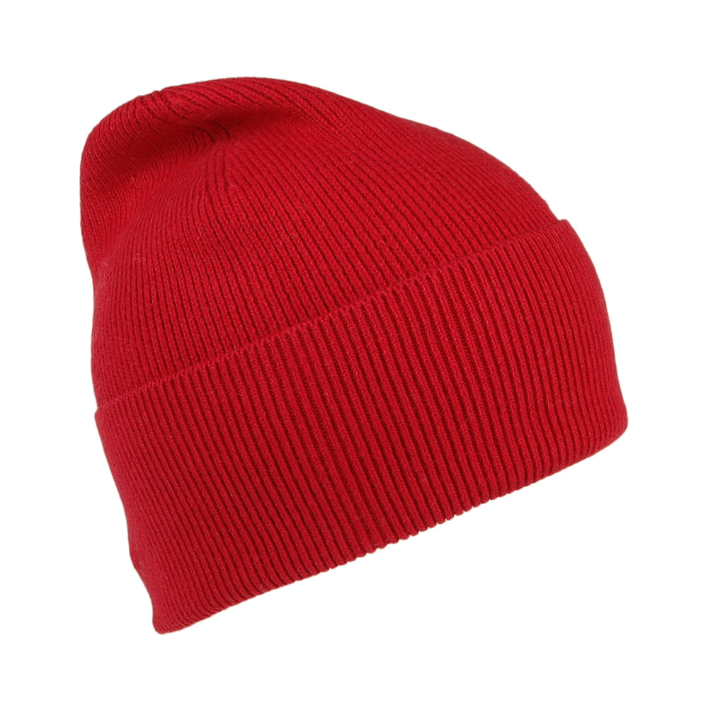 Tommy Hilfiger Hats Essential Knit Cotton Cashmere Beanie Hat - Red